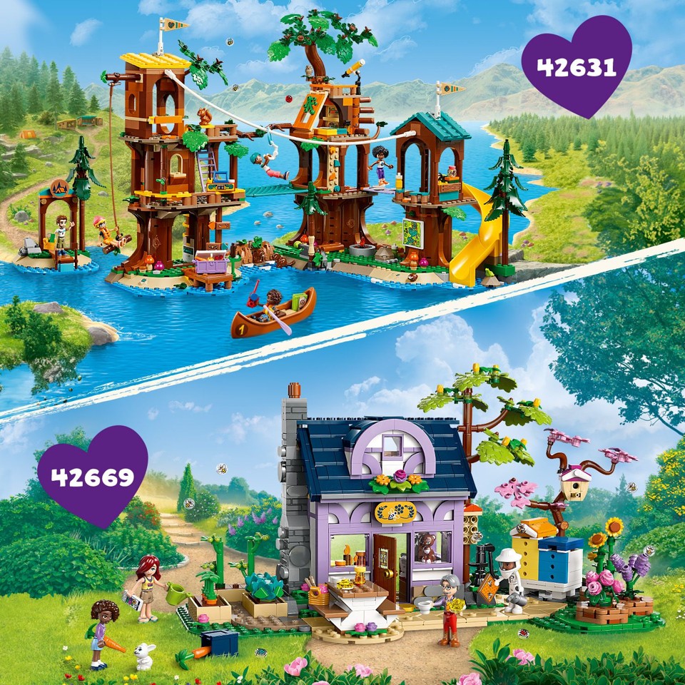 LEGO - LEGO Friends - Dyrlægeklinik for heste og kæledyr (42651)