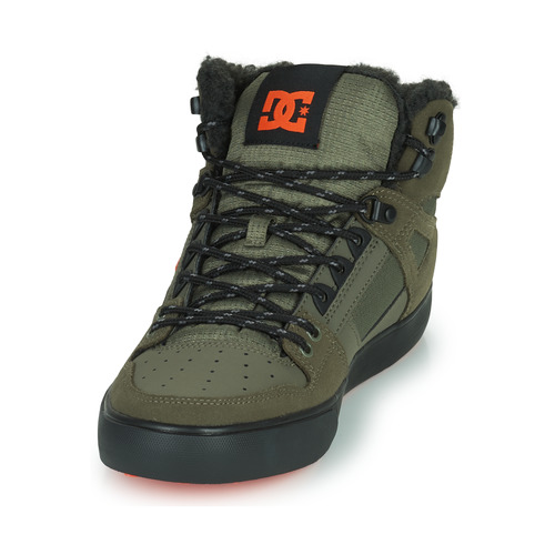 DC Shoes - PURE HIGH-TOP WC WNT - Kaki / Noir