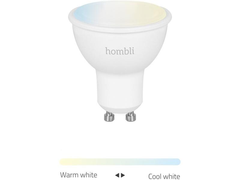 hombli Leuchtmittel Smart Spot, GU10, 4.5 W, CCT, 1 1 Pack Intelligentes Leuchtmittel