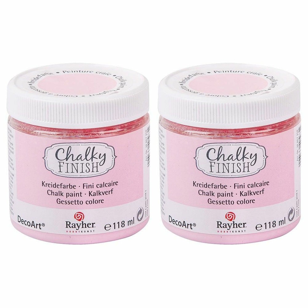 Peinture craie chalky finish 236 ml - rose