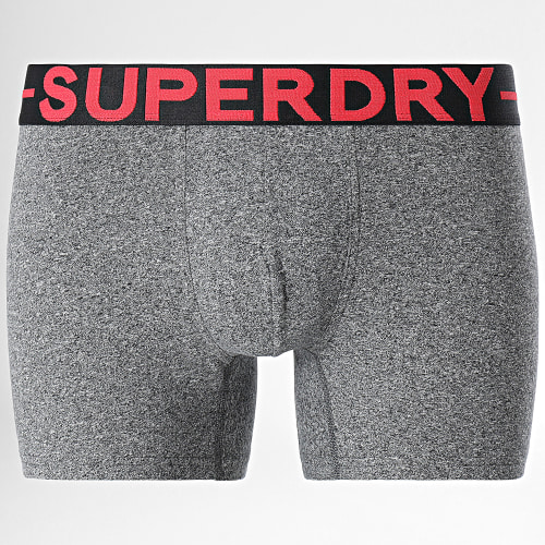 Lot De 3 Boxers Classic Gris Chiné