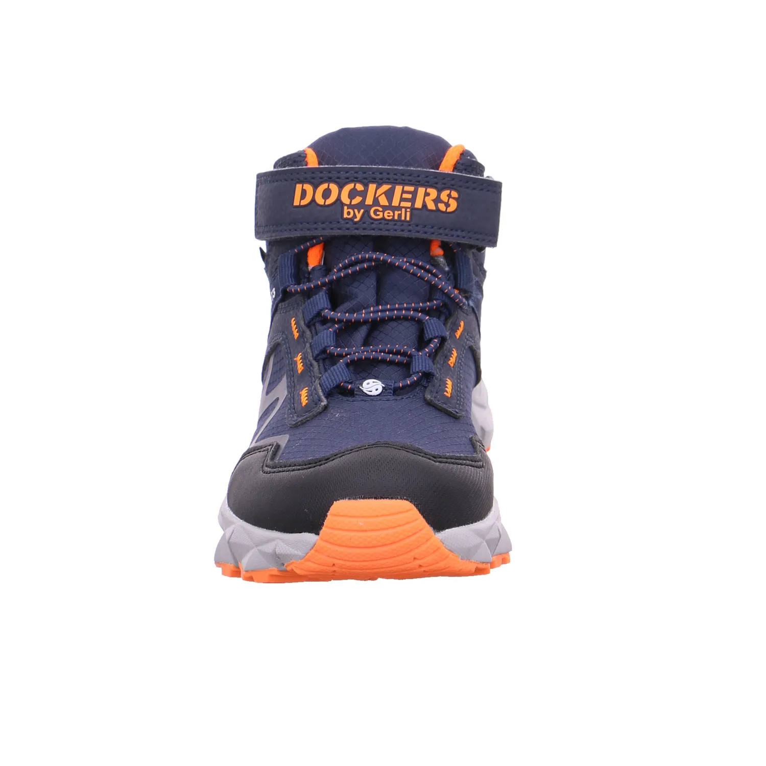 DOCKERS Kleinkinder-Halbschuh Klett Blau Lederimitat  Boot