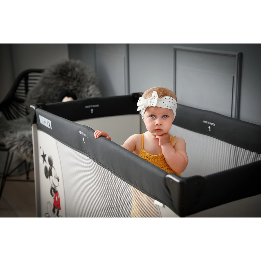 hauck Reisebett Dream'n Play Mickey Stars