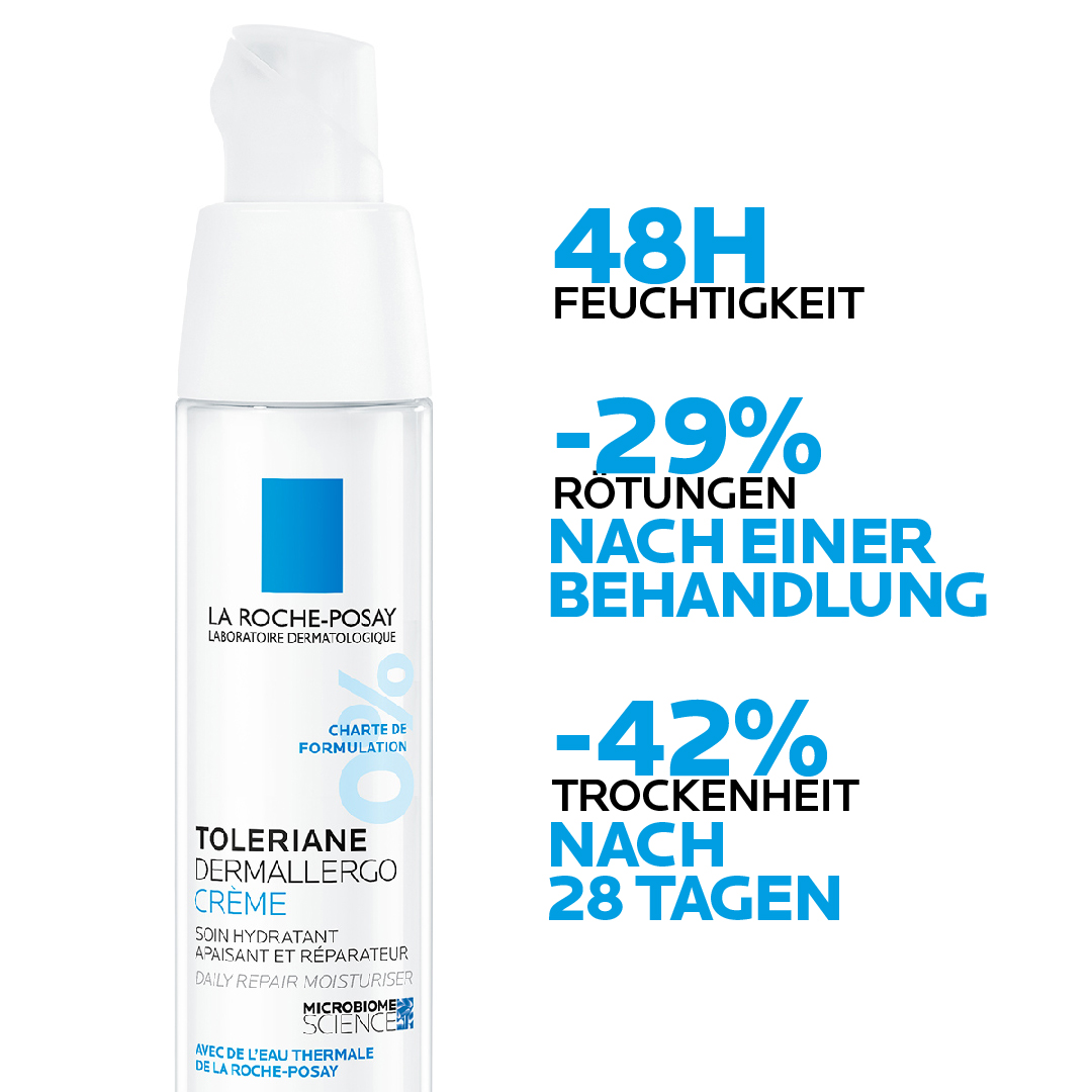 La Roche-Posay Toleriane Dermallergo Fluid AHA<br>40 ml, Dispenser