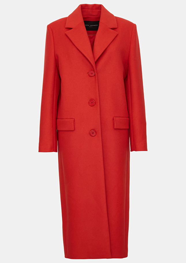 Manteau Mattierouge en velours de laine