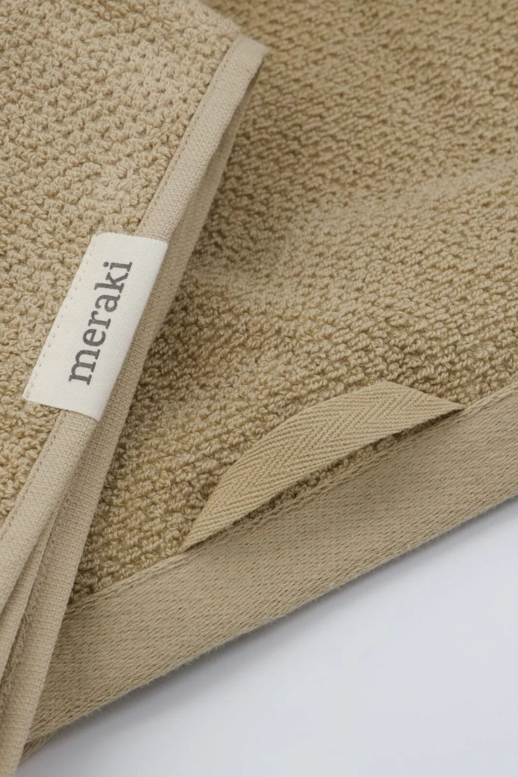 Meraki Håndklæde, Solid, 70 x 140, Safari