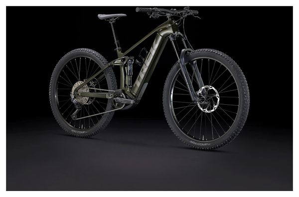 VTT Électrique Tout-Suspendu Trek Rail 9.5 Shimano Deore 12V 750 Wh 29'' Vert Olive Gén 4