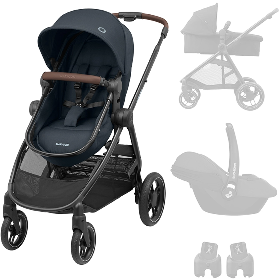 MAXI COSI Kombikinderwagen Zelia 3 Essential Graphite