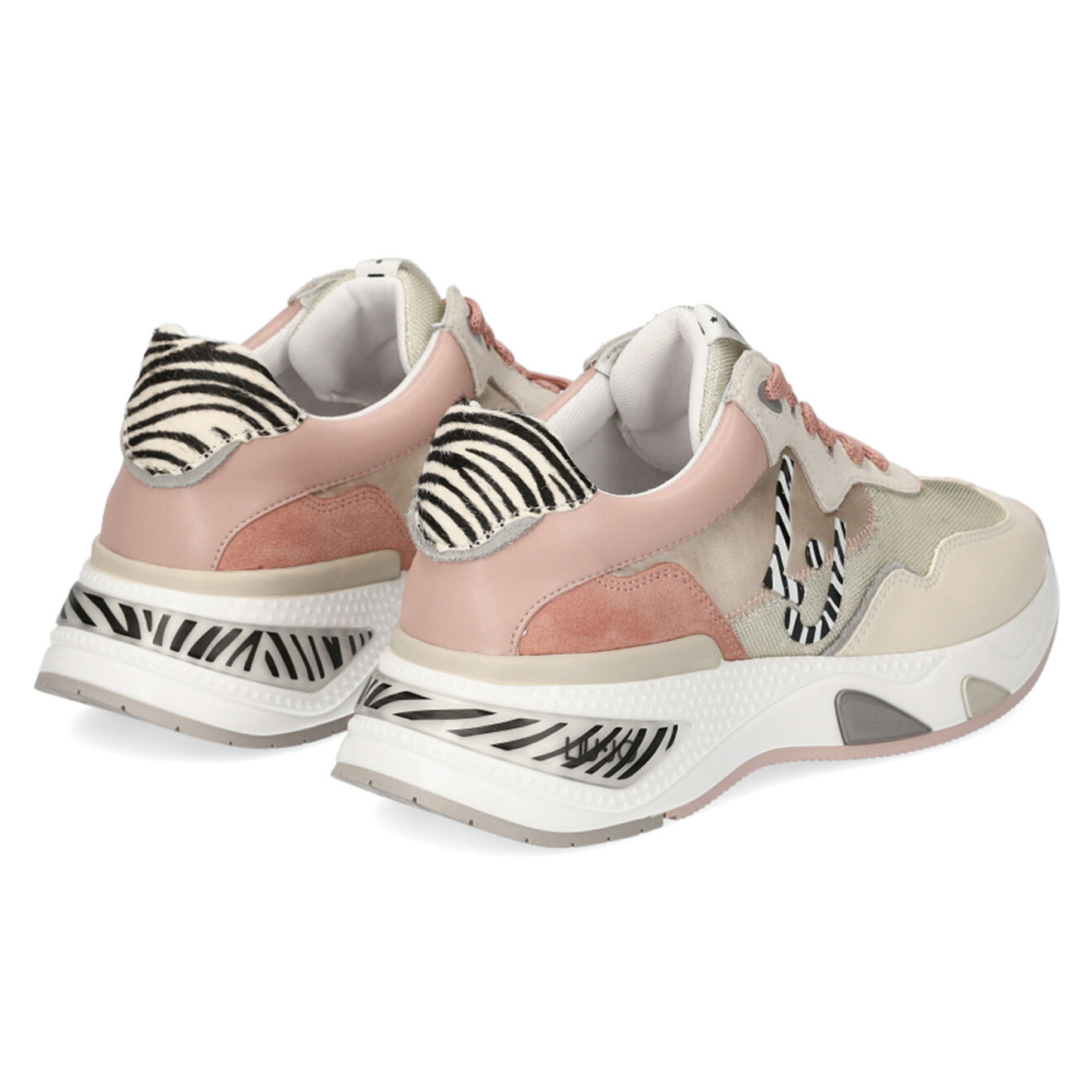 Liu-Jo Sneakers en Cuir Hoa crème