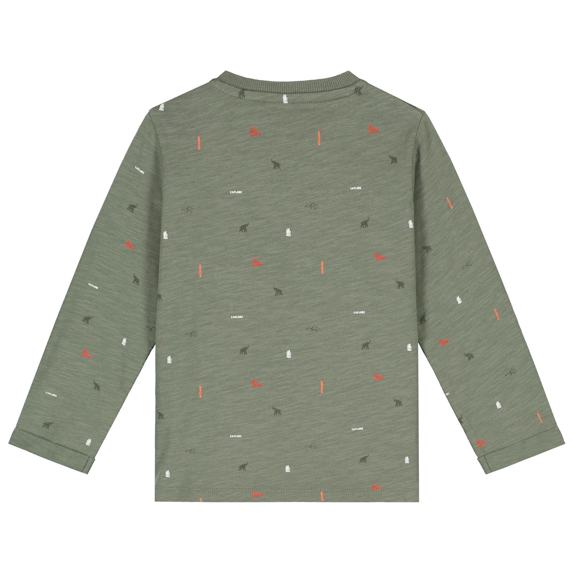 Prénatal peuter shirt lange mouwen all over print multi