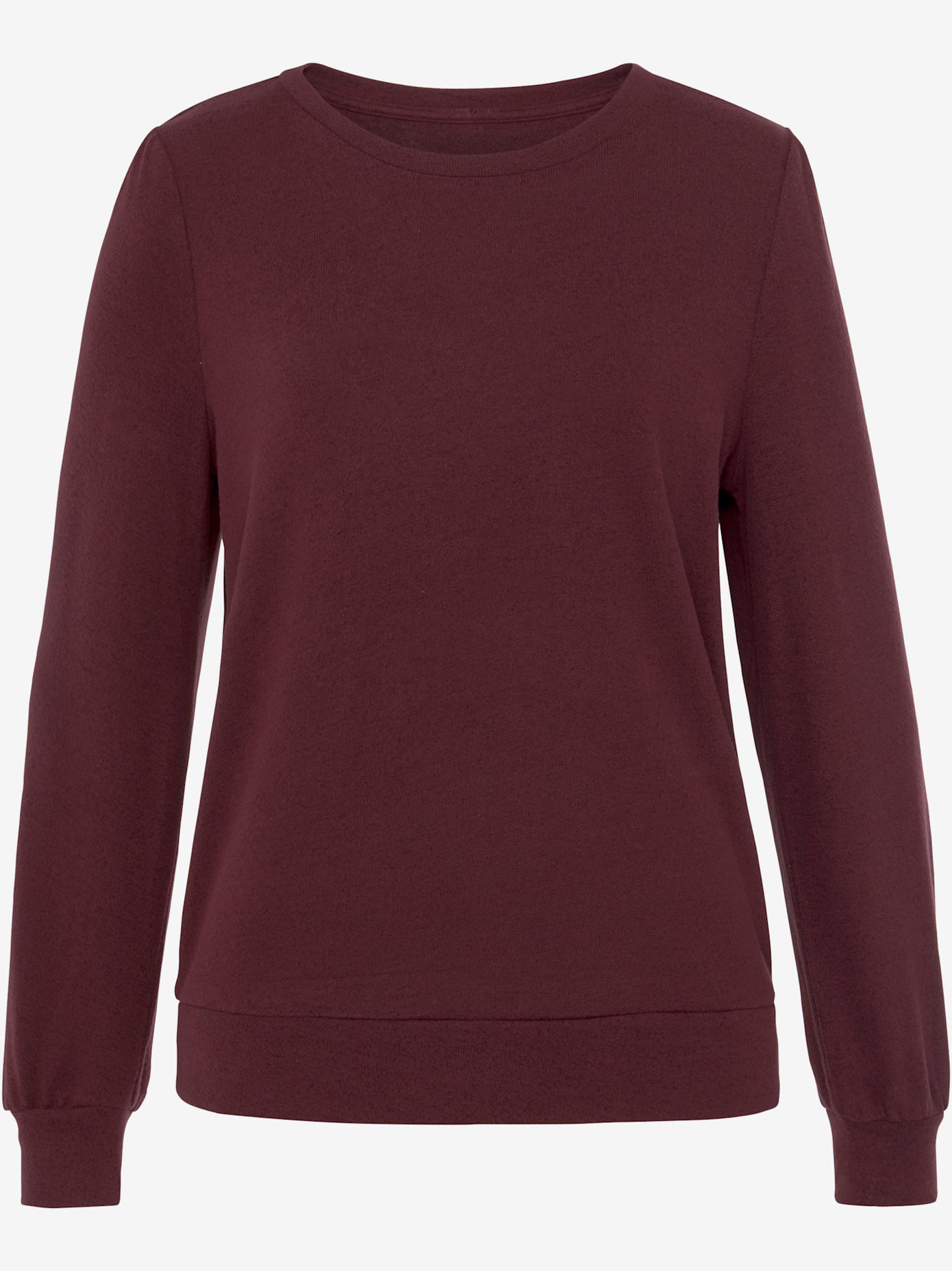 T-shirt manches longues t-shirt lascana qualité ultra-douce
