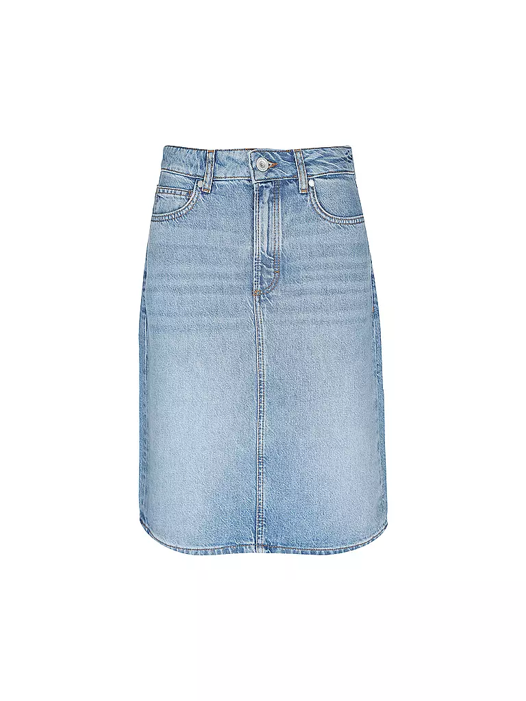 MARC O'POLO Jeansrock blau