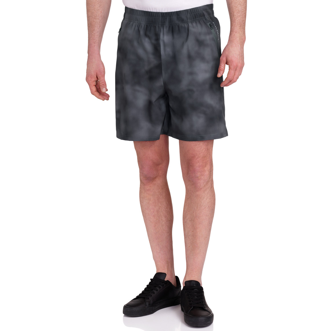 VanVaan Herren Sport-Shorts mit Elastikbund dunkelgrau