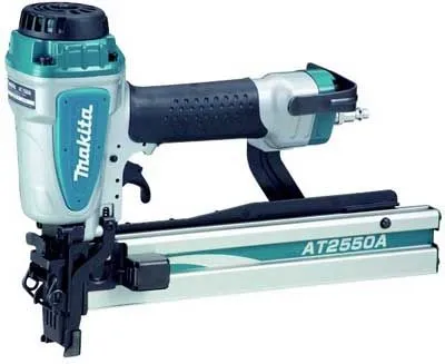Makita AT2550A, 140 hæfteklammer, 5 cm, 2,5 cm, Sort, Blå, Sølv, 370 mm, 76 mm