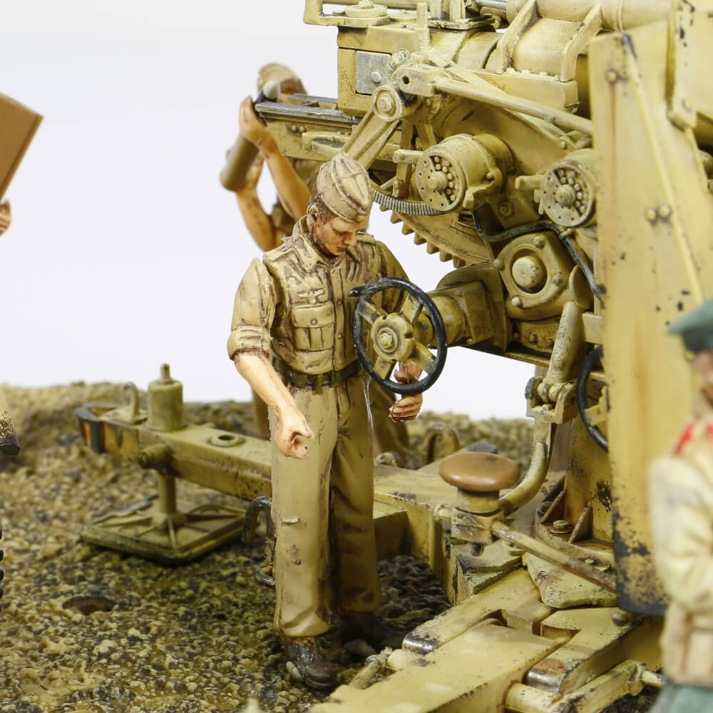 1:32 Dt. Flak 36/18 m. Sd. 202 Anh. DAK