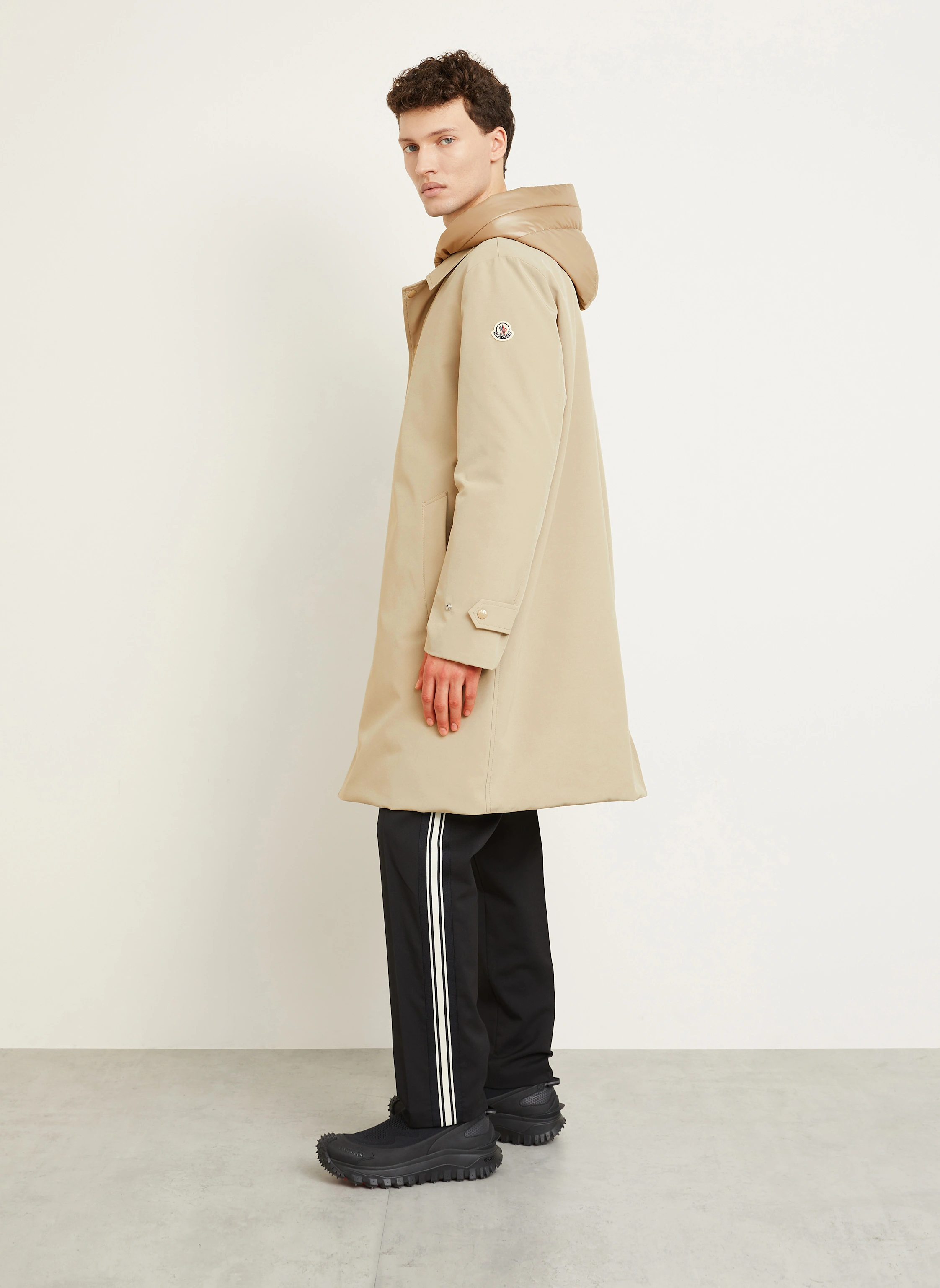 MONCLER Daunenmantel MIROIR mit abnehmbarer Kapuze