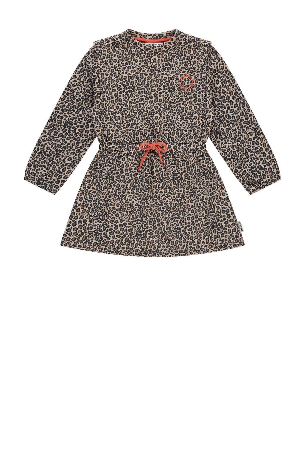 Stains&Stories korte jurk bruin