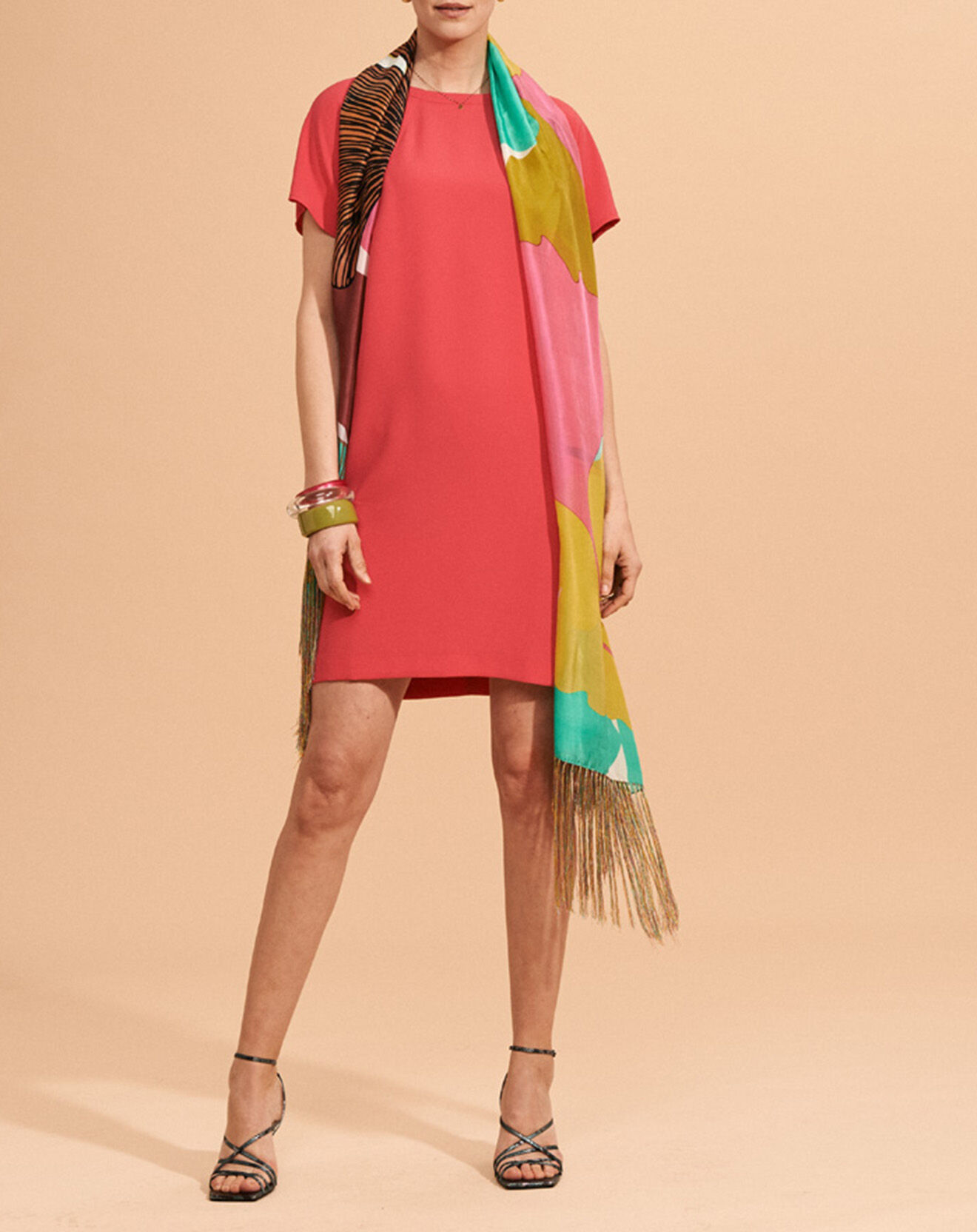 Devernois Robe Risoula rose fuchsia