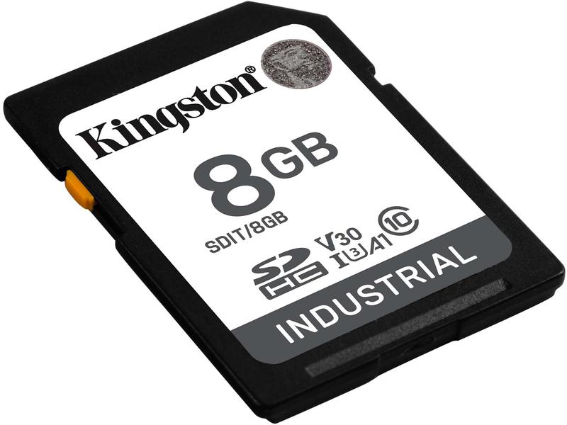 Kingston SDHC-Karte Industrial 8 GB Karte für industrielle Anwendungen