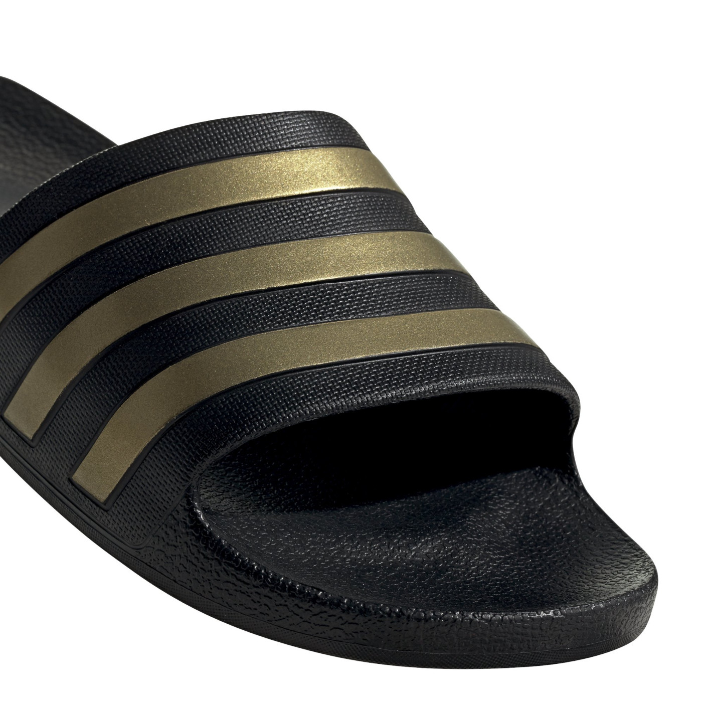 Adidas Adilette Aqua Slippers Zwart Goud