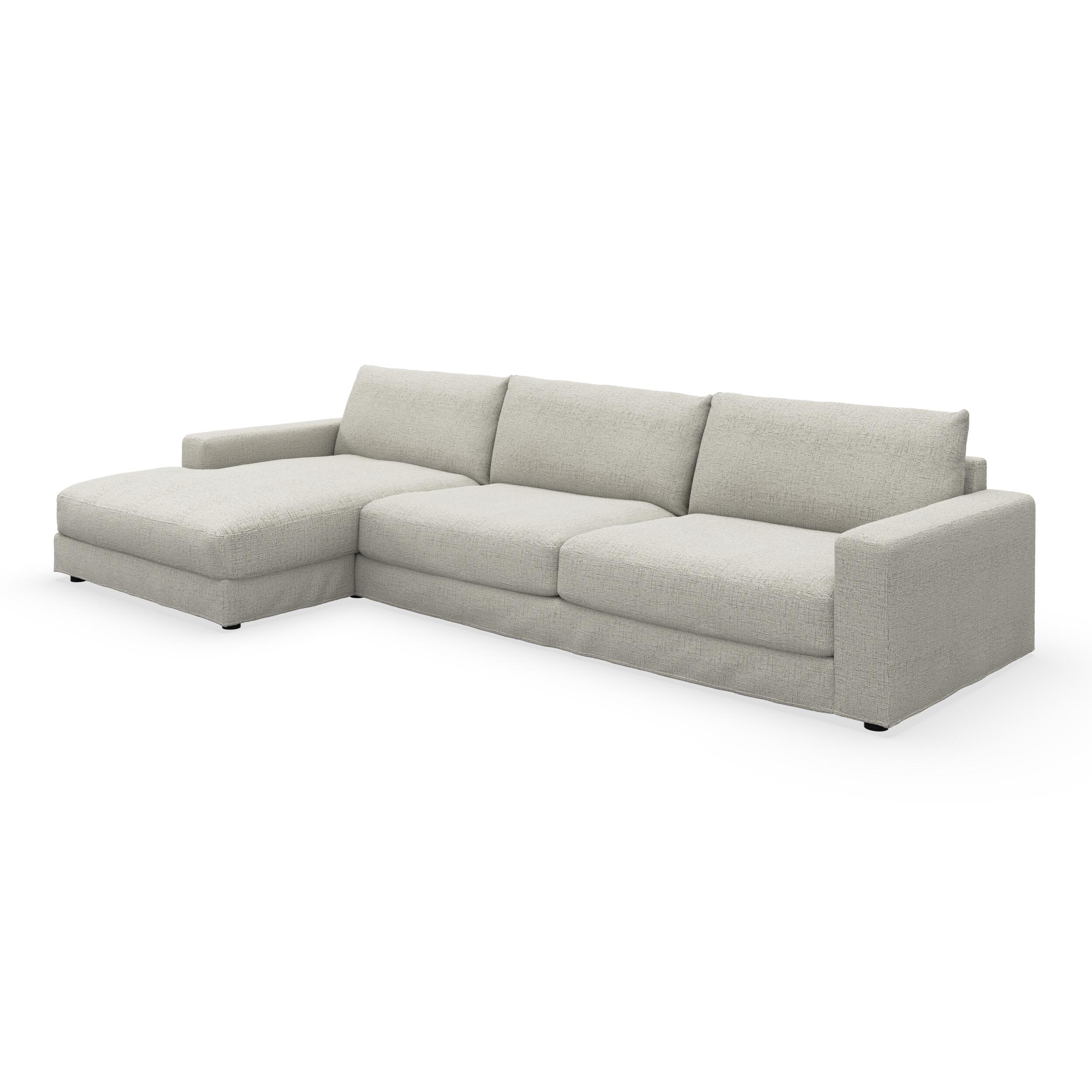 Norsberg venstrevendt sofa med chaiselong