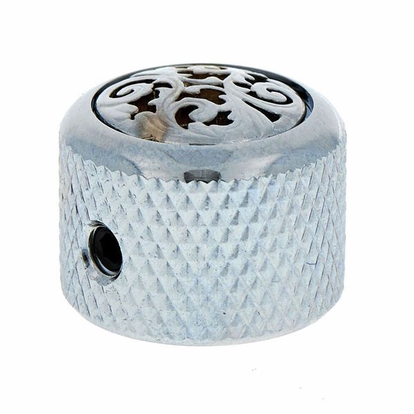 Q-Parts Dome Potiknob Vine Chrome