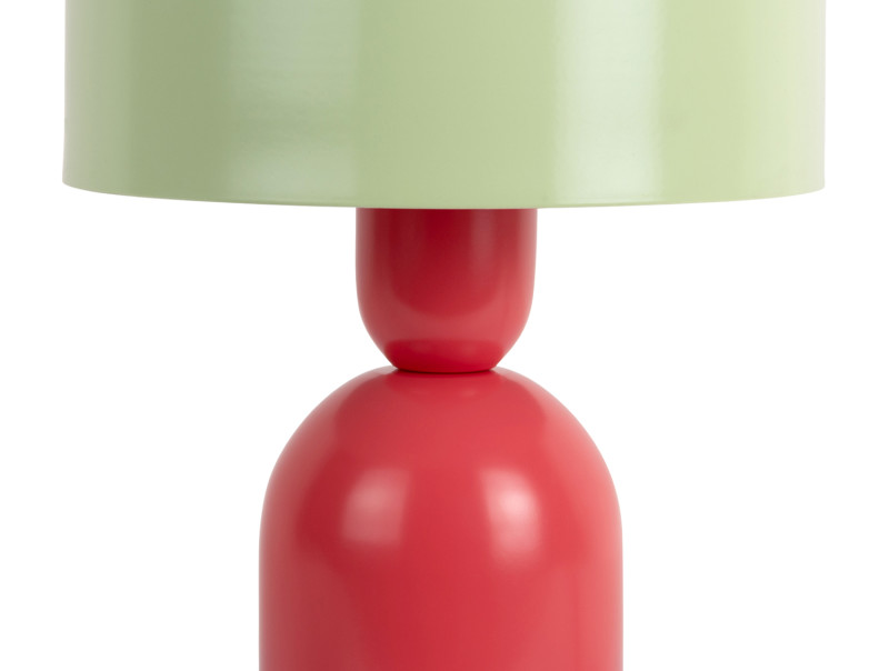 Table Lamp Double Funky LM2251OR Bright orange & soft pink