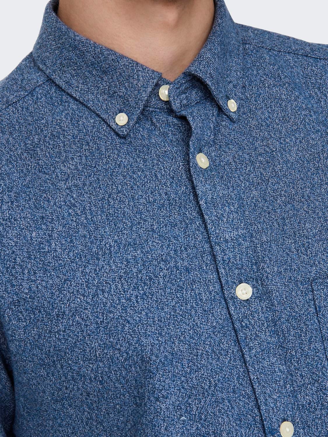 ONSNIKO Hemd Dress Blues