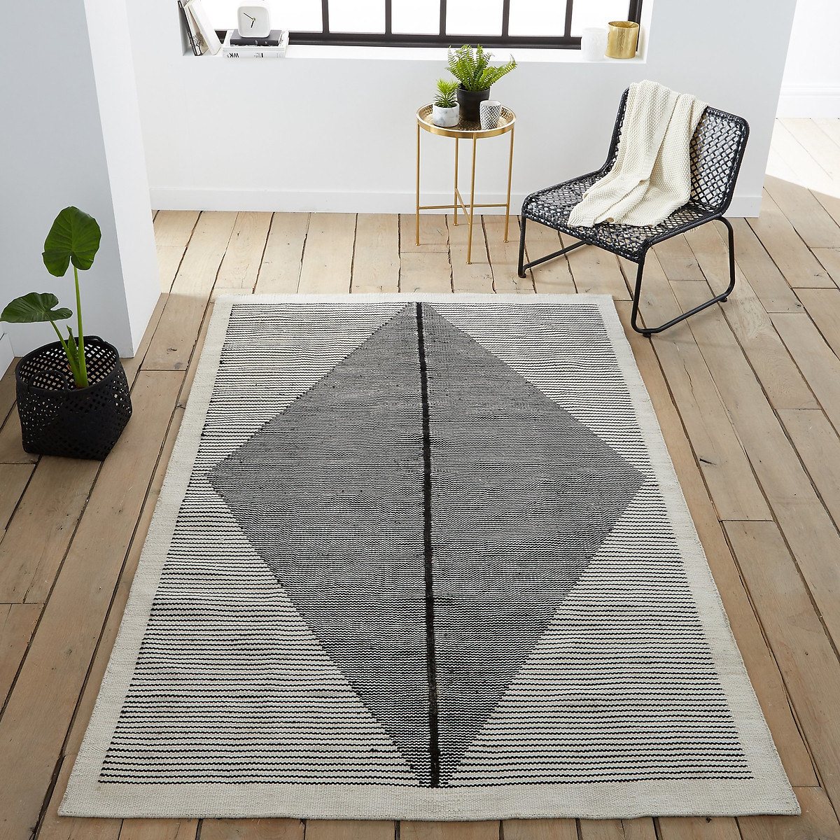 LA REDOUTE INTERIEURS<br>Tapete interior/exterior em poliéster reciclado, Loscan
