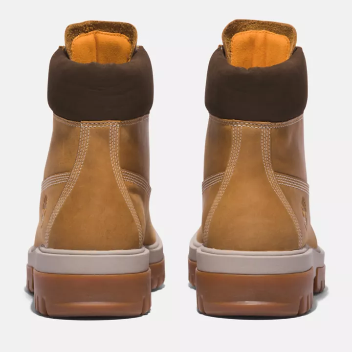 Bota Timberland Premium Impermeável Masculina na cor Amarela