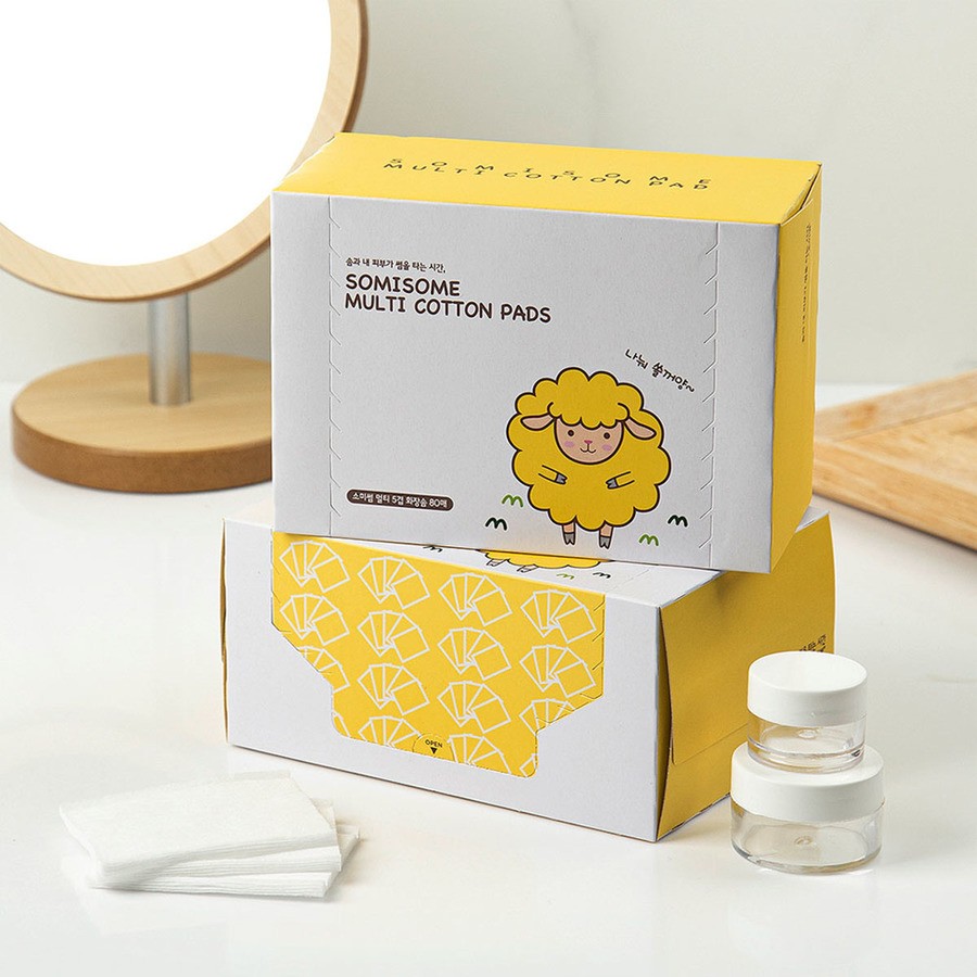 SOMISOME Multi Cotton Pads 80pcs