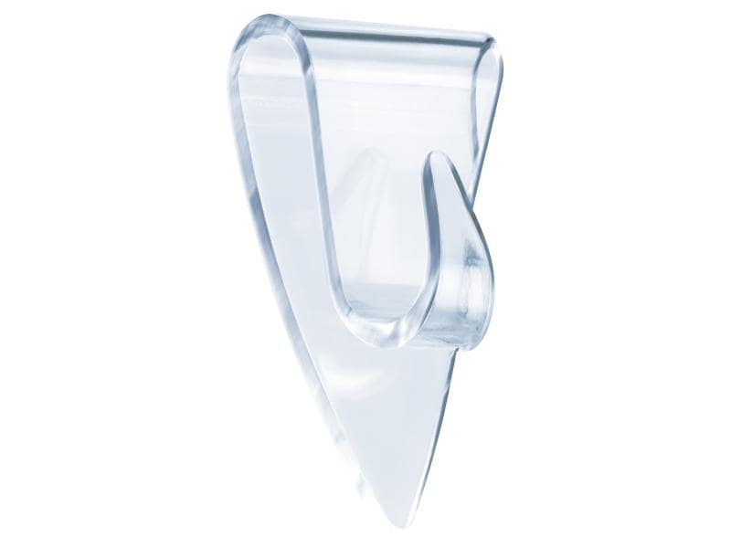 tesa Klebehaken 0,2 kg für transparente Flächen 5 Stück