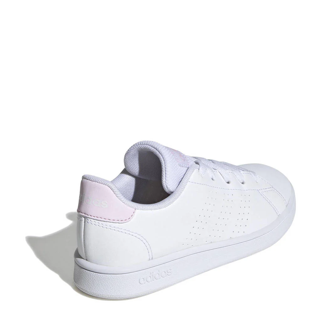 adidas Advantagesneakers wit/lichtroze