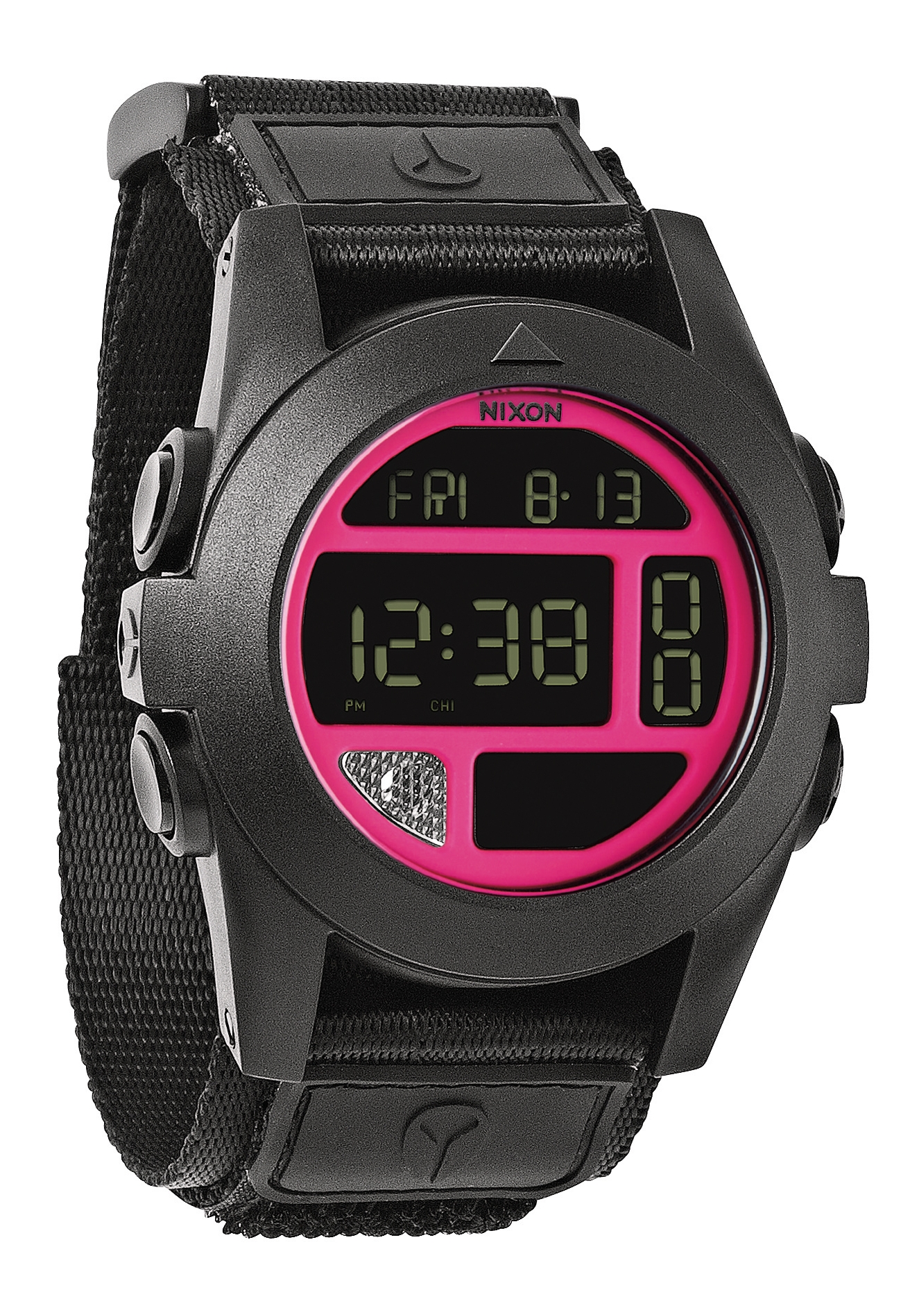 Nixon The Baja Black / Bright Pink A489480