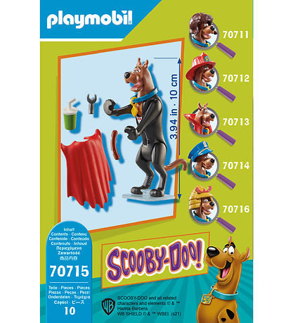 Playmobil SCOOBY-DOO! - Vampyrfigur Samlerobjekt - 70715 - 10 De
