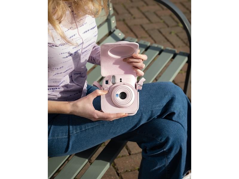 Fujifilm Kameratasche Instax Mini 12 Rosa Kompakte Tasche für Instax Mini 12