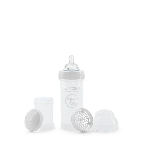 Biberon anti-colique   Blanc        260 ml   de               Twistshake