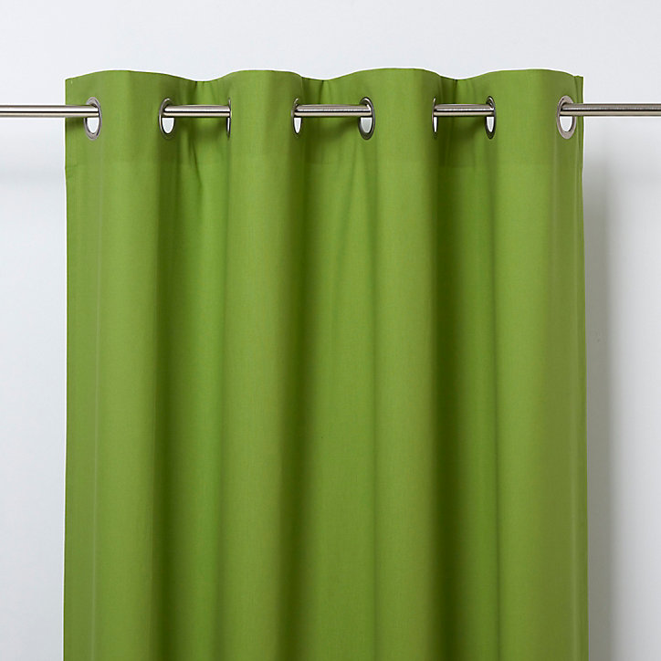 Rideau GoodHome Hiva vert l.140 x H.260 cm