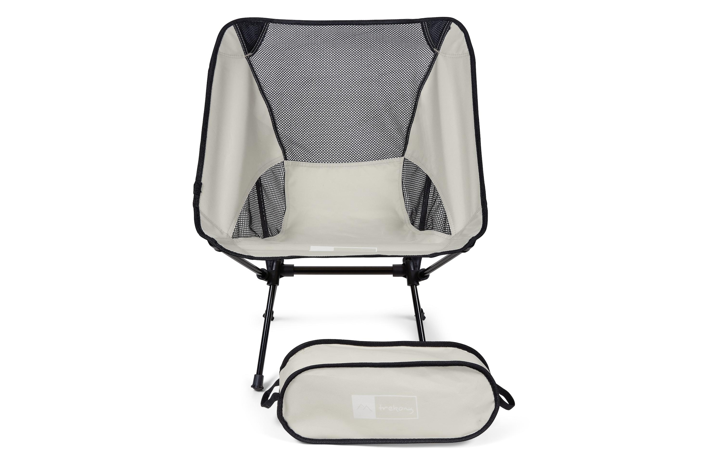 Campingstuhl »Trekony Tief Taupe Alu« ()