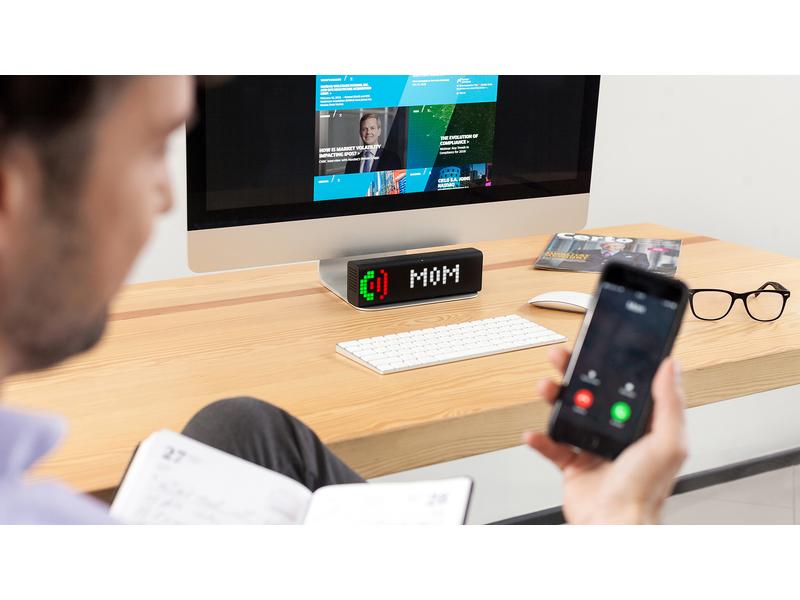 LaMetric Smart-Display LaMetric Time LaMetric TIME Tischuhr für Smart Home
