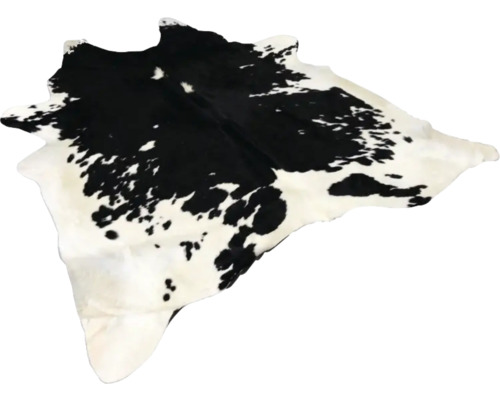 Koeienhuid, zwart-wit, ca. 2-3 m², 210x190 cm