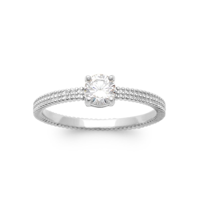 Bague Femme - Argent 925 - Oxyde de zirconium