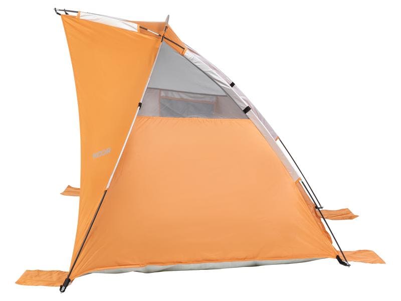 KOOR Strandzelt XL, Peach Strandmuschel schützt vor Sonne, Wind und leichtem Regen