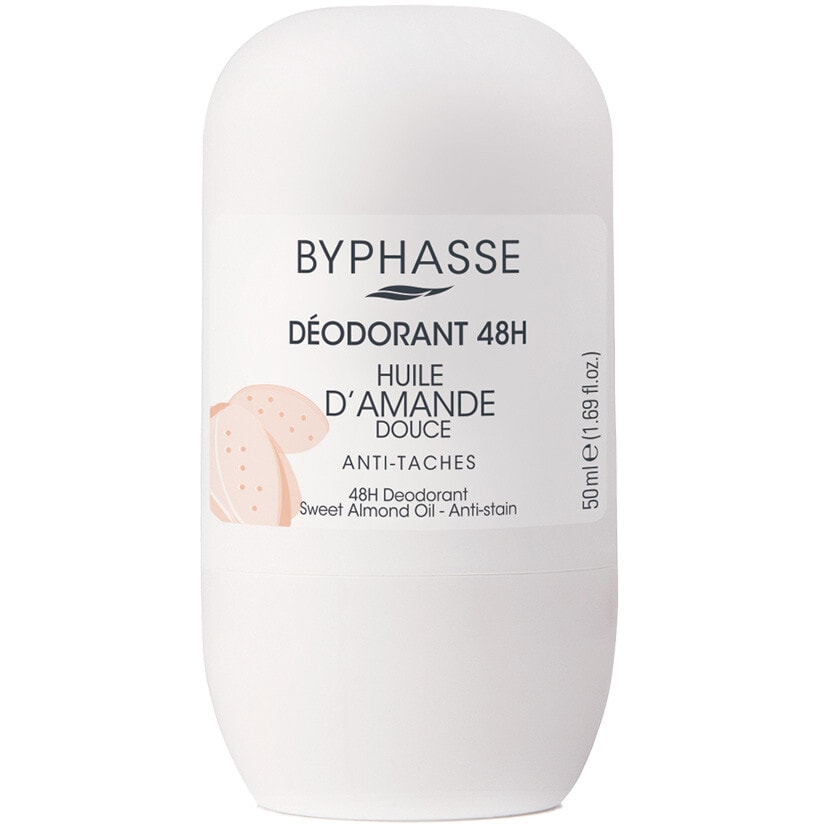Déodorants roll-on 48h - Huile d'amande douce - 2 x 50 ml