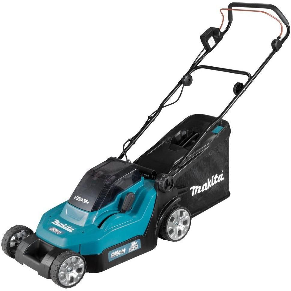 Makita DLM382CM2 Accu Grasmaaier 38cm 2x18V 4.0Ah