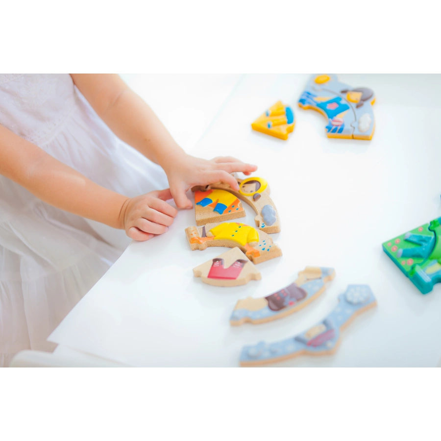 PlanToys Lernspiel Wetter-Outfit