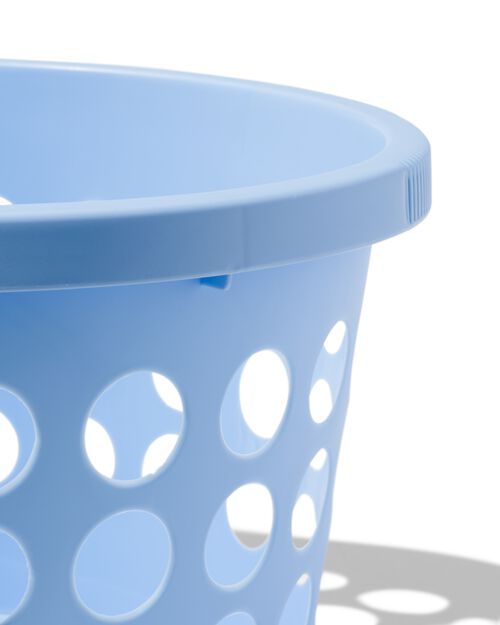 panier à linge 30L 59x39x24 bleu clair