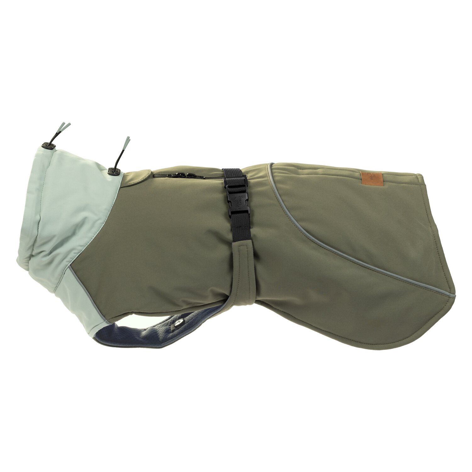 pawberry Hunde-Wintermantel Random - smokey olive