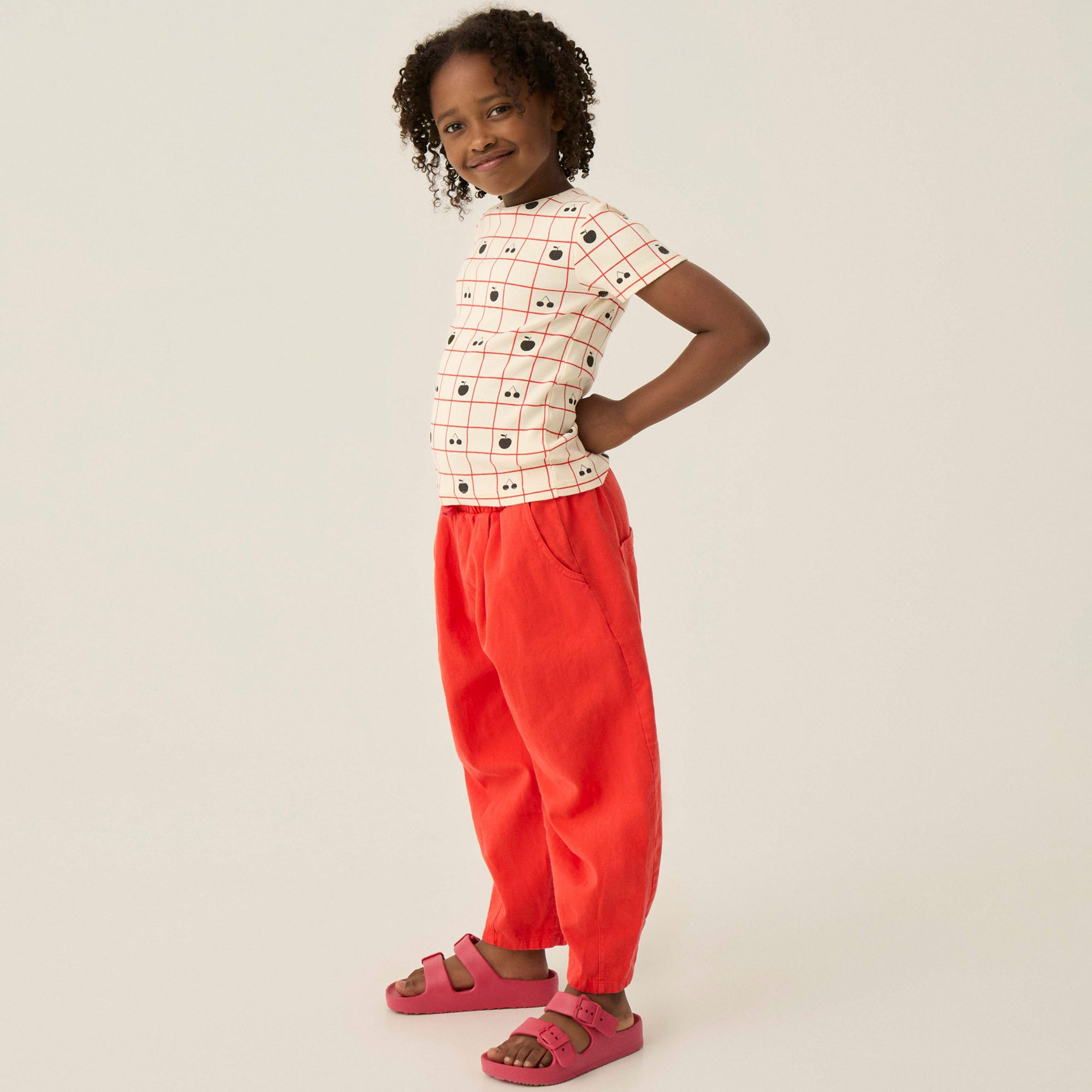 Hose Washed Red