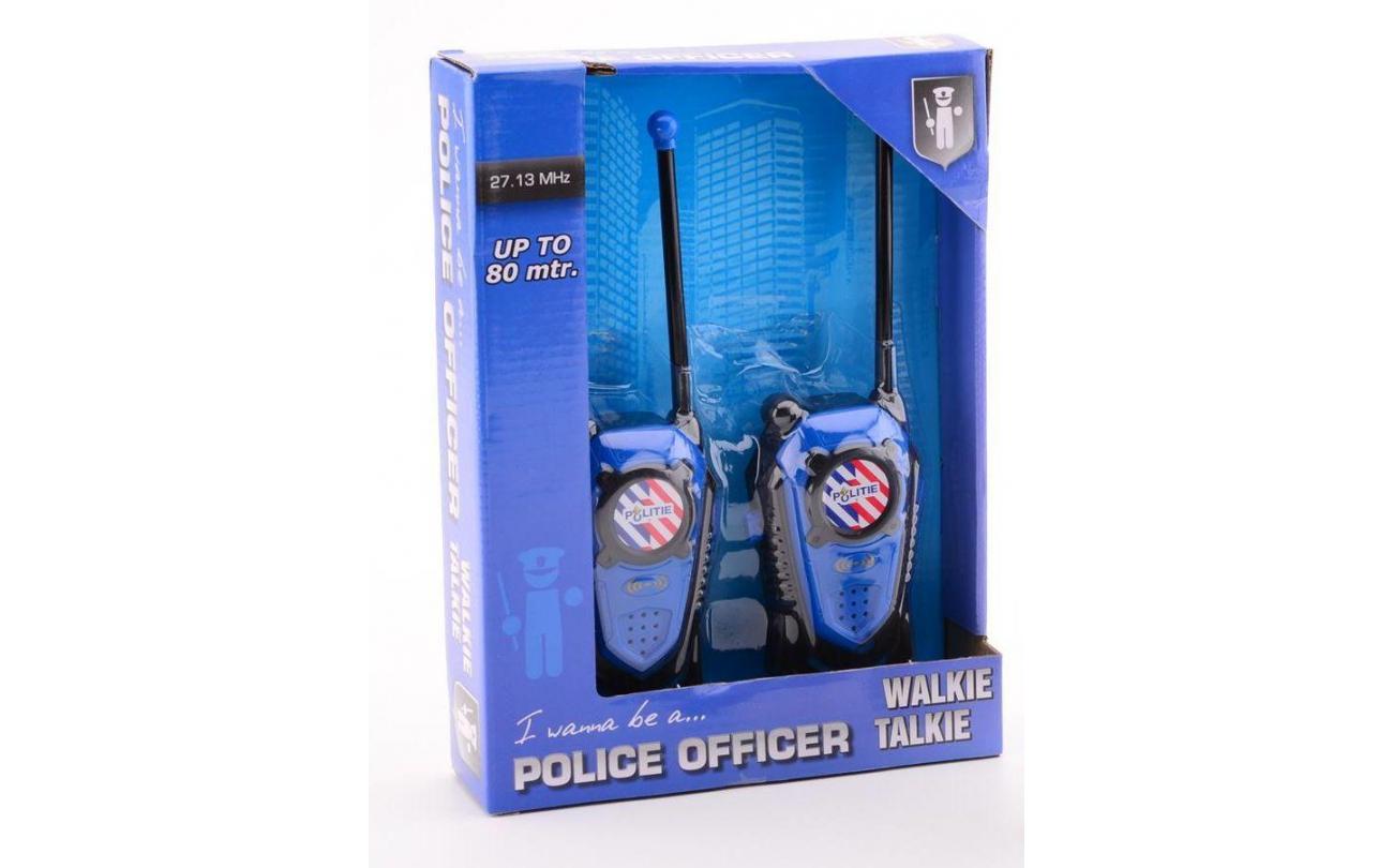 Politie walkie talkie ca. 80 meter bereik